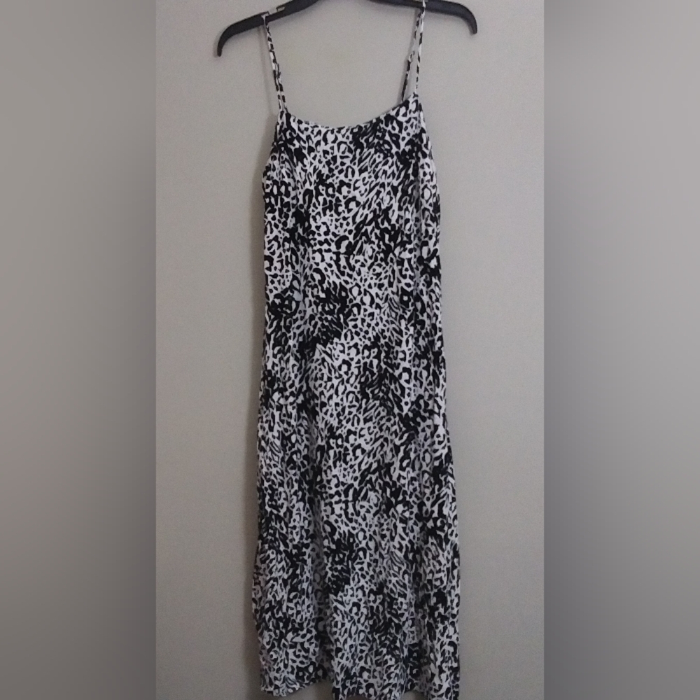 Scoop Animal Print Slip Dress Size Small (4-6)